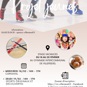 Projet jeunes pour les 11 - 16 ans