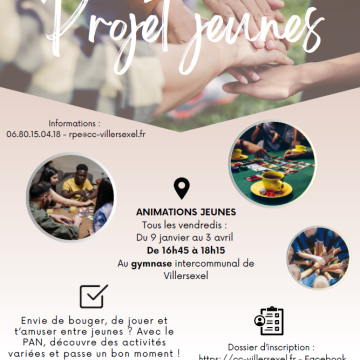 Projet jeunes pour les 11 - 16 ans