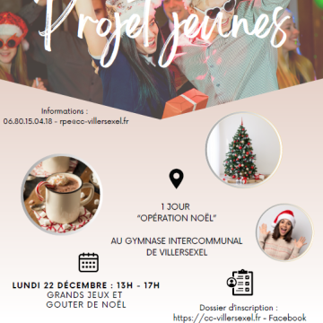 Projet jeunes pour les 11 - 16 ans